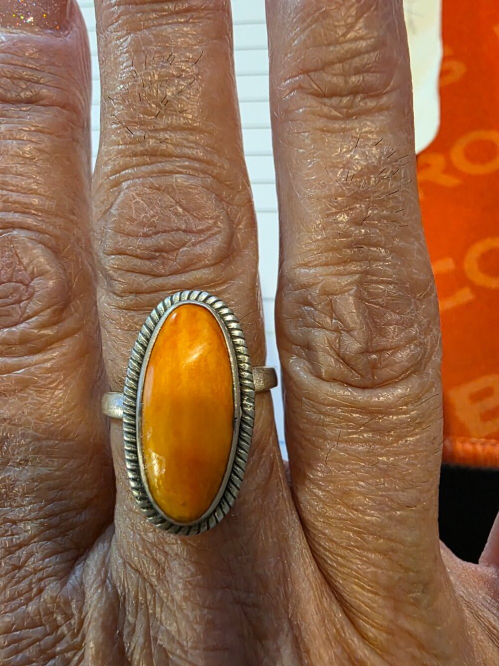 NWT-Genuine Spiny Oyster ring - Picture 6 of 7